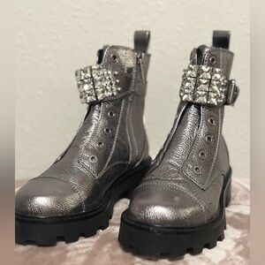Karl Lagerfeld Women's Pippa Combat Boots